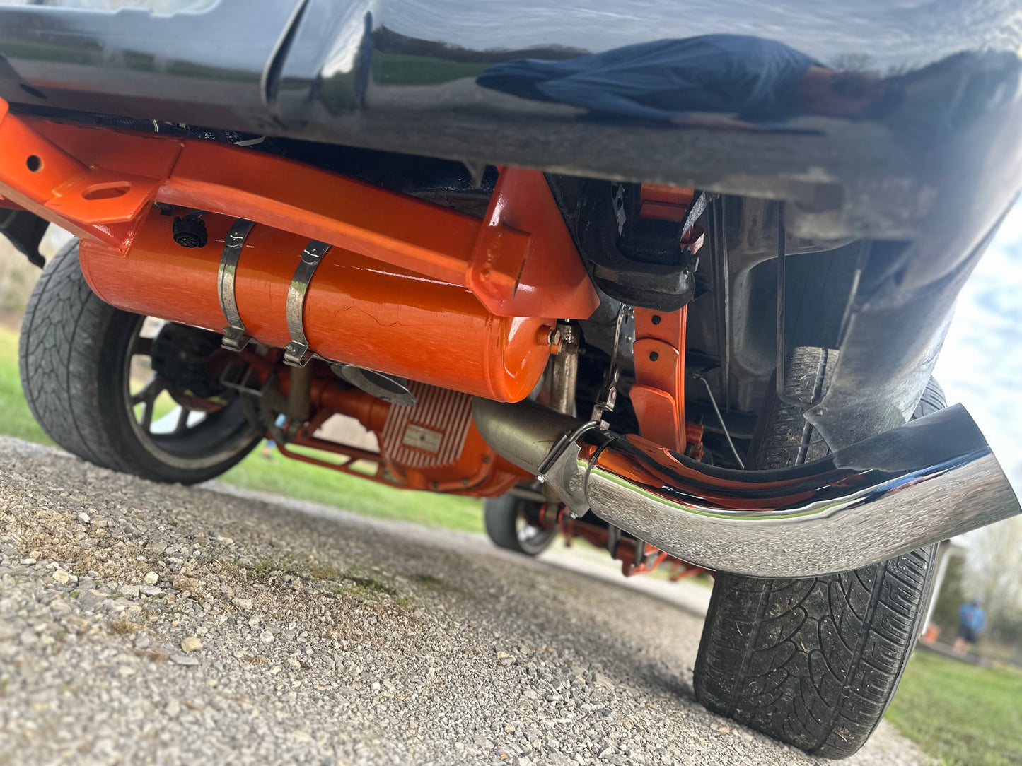 Polished Exhaust Elbow