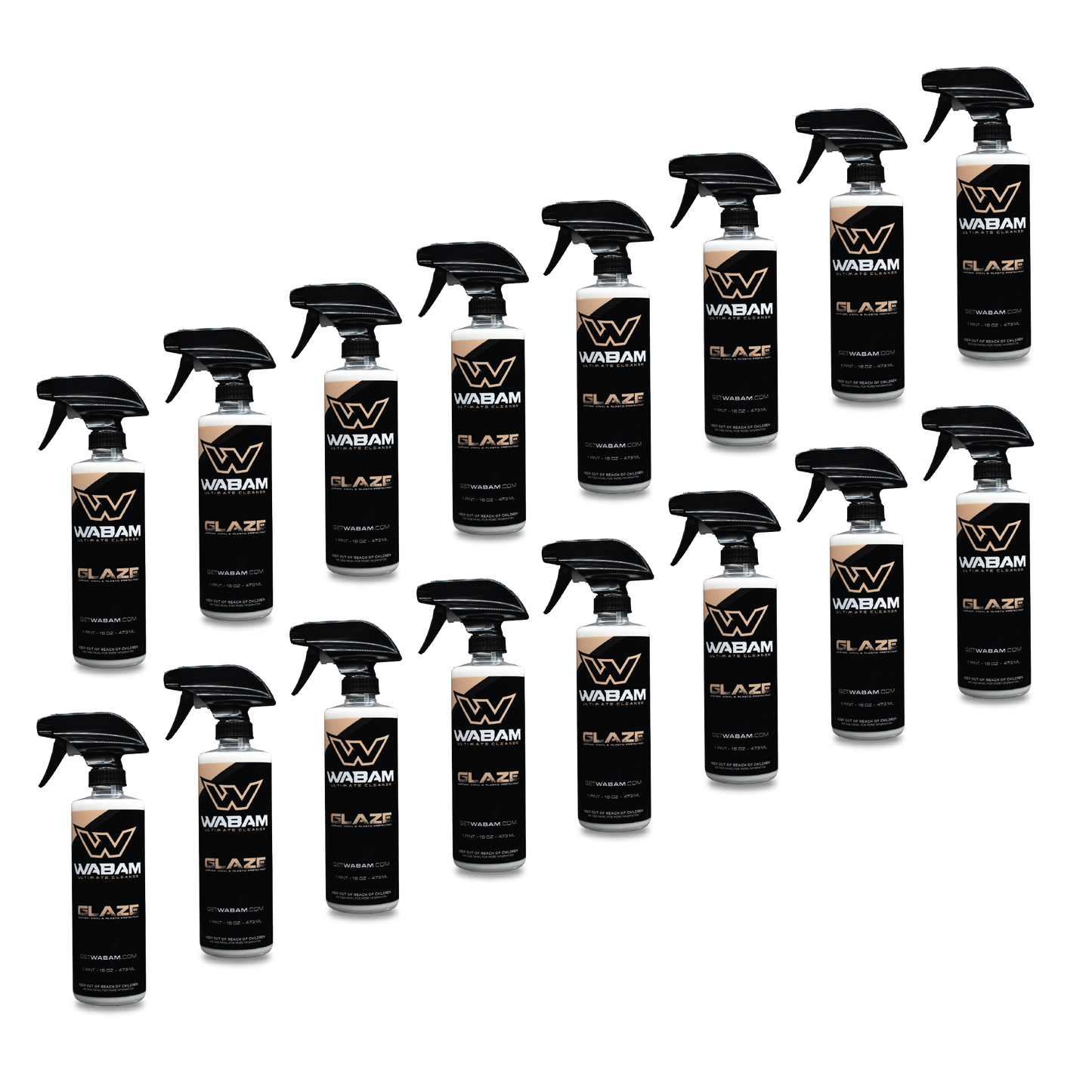 WABAM GLAZE 16oz (16 Bottles)