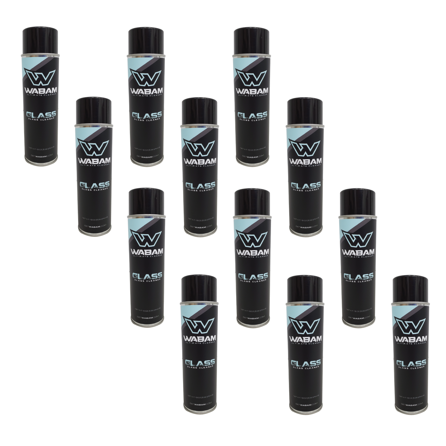 WABAM GLASS (12 cans)