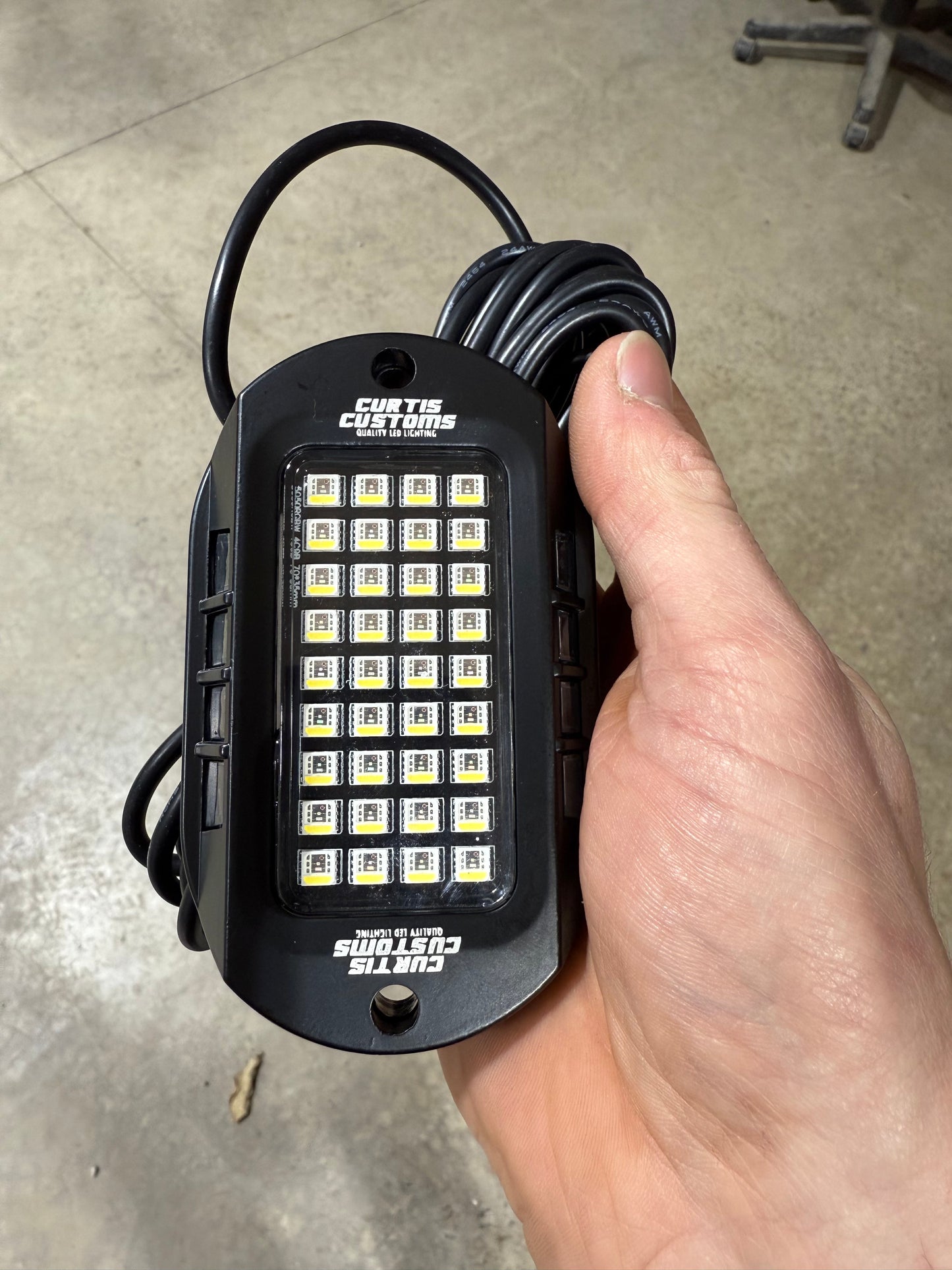 44 LED Rocklights RGBW (Plug And Play)