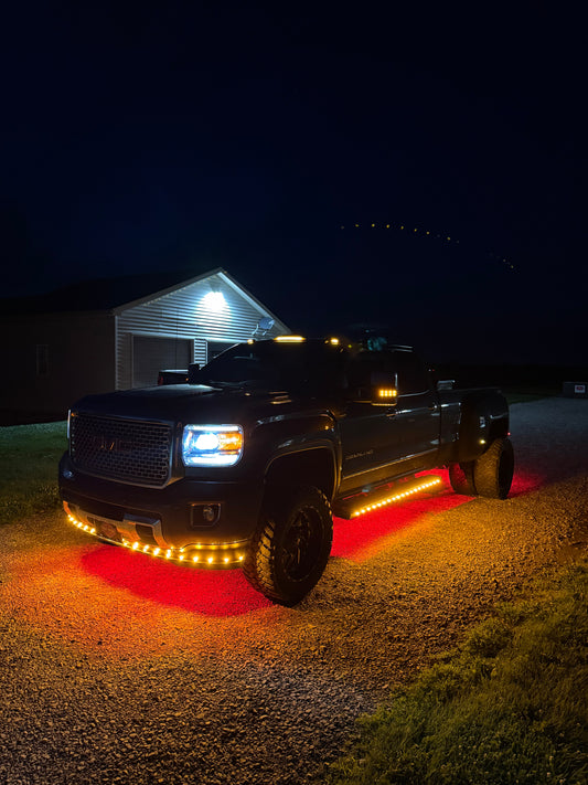 3/4 White Led Dime Light