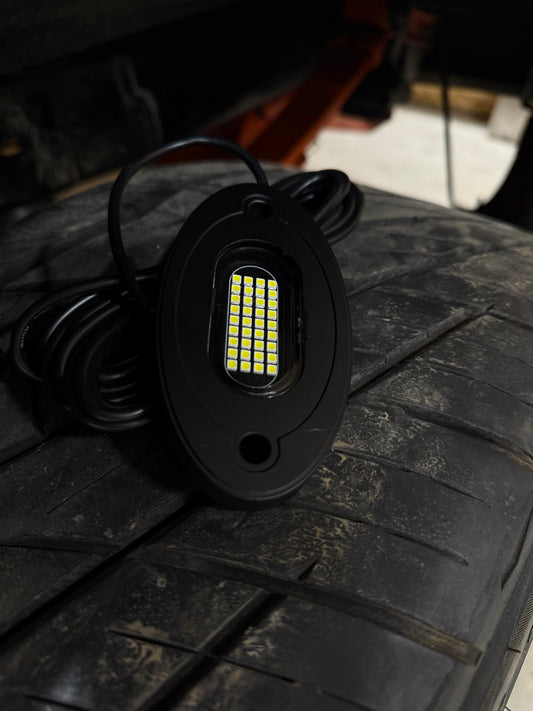 36 LED Rocklights Pure White (Plug And Play)