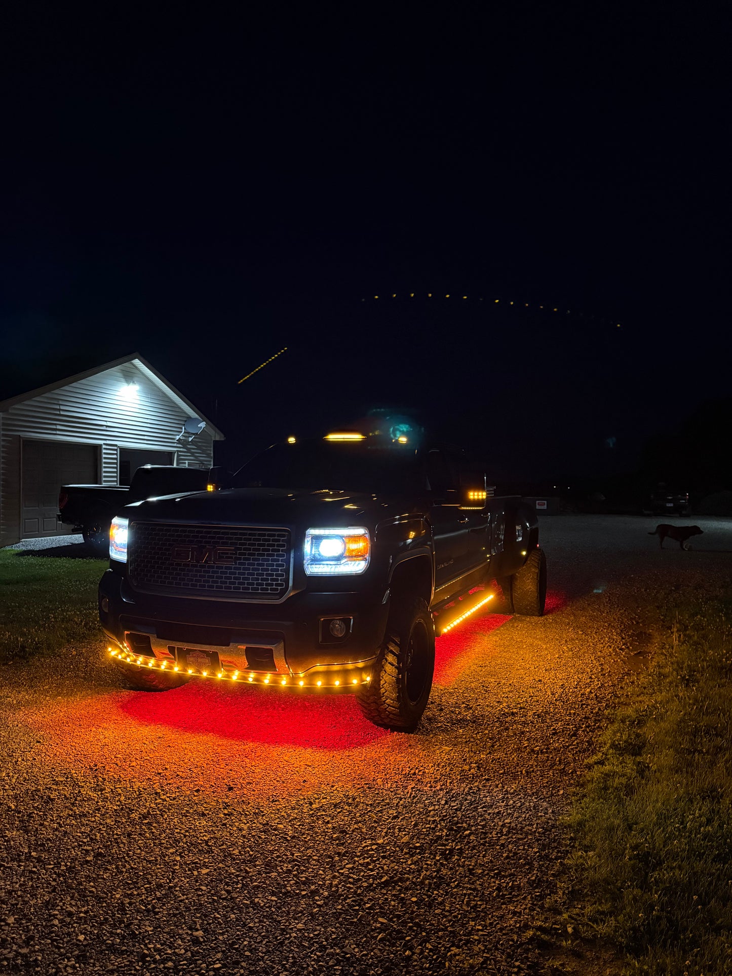 3/4 Amber Valance Lights