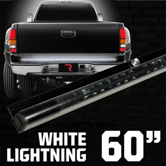 “White Lightning” Tailgate Bar LED Brake Lights Red & LED Reverse Lights White