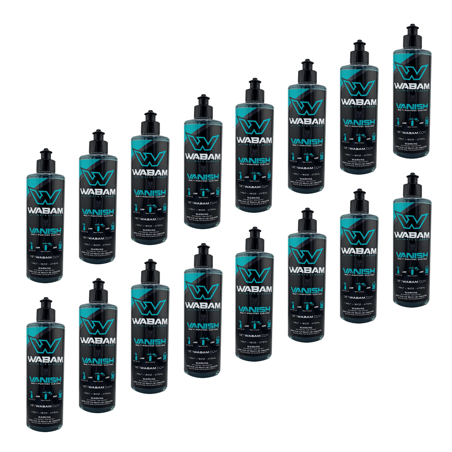 WABAM VANISH 16oz (16 Bottles)